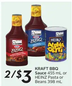 Sobeys KRAFT BBQ Sauce offer