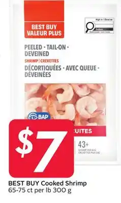 Sobeys BEST BUY Cooked Shrimp offer