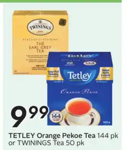 Sobeys TETLEY Orange Pekoe Tea offer