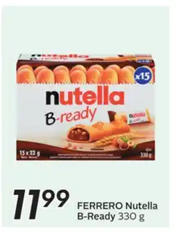 Sobeys FERRERO Nutella B-Ready offer