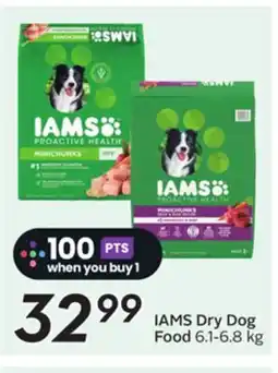 Sobeys IAMS Dry Dog Food offer