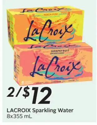 Sobeys LACROIX Sparkling Water offer