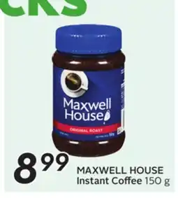 Sobeys MAXWELL HOUSE Instant Coffee offer