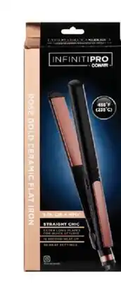 Real Canadian Superstore CONAIR INFINITI PRO 1 CERAMIC FLAT IRON offer