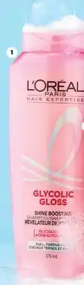 Real Canadian Superstore L'ORÉAL GLYCOLIC GLOSS SHAMPOO offer