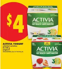 No Frills ACTIVIA YOGURT offer