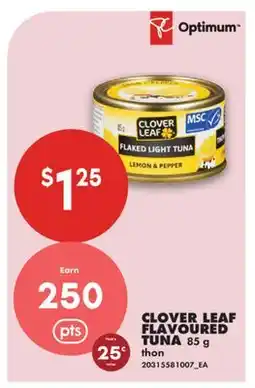 No Frills CLOVER LEAF FLAVOURED TUNA offer