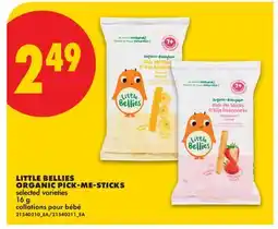 No Frills LITTLE BELLIES ORGANIC PICK-ME-STICKS offer