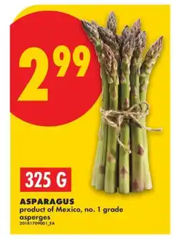 No Frills ASPARAGUS offer