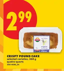 No Frills CRISPY POUND CAKE offer