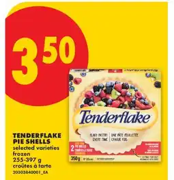 No Frills TENDERFLAKE PIE SHELLS offer