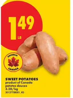 No Frills SWEET POTATOES offer
