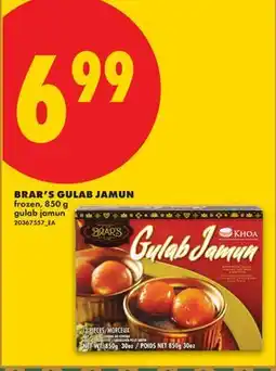 No Frills BRAR'S GULAB JAMUN offer