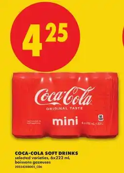 No Frills COCA-COLA SOFT DRINKS offer