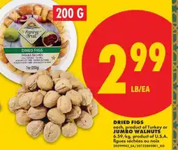No Frills DRIED FIGS each, product of Turkey or JUMBO WALNUTS offer