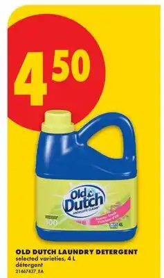 No Frills OLD DUTCH LAUNDRY DETERGENT offer