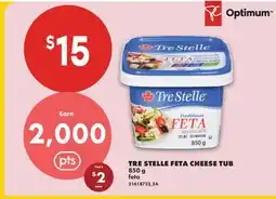 No Frills TRE STELLE FETA CHEESE TUB offer