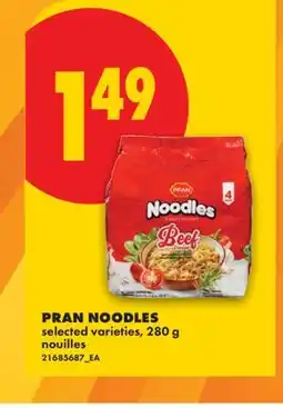 No Frills PRAN NOODLES offer