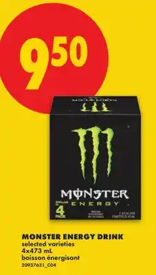 No Frills MONSTER ENERGY DRINK offer