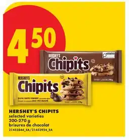 No Frills HERSHEY'S CHIPITS offer