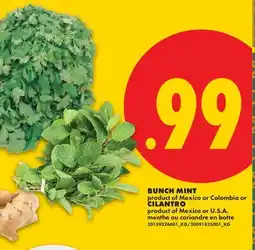 No Frills BUNCH MINT OR CILANTRO offer