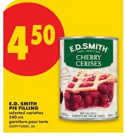 No Frills E. D. SMITH PIE FILLING offer