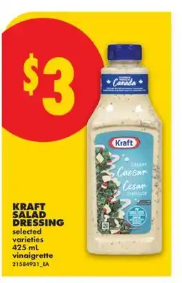 No Frills KRAFT SALAD DRESSING offer
