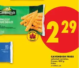 No Frills CAVENDISH FRIES offer