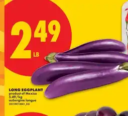 No Frills LONG EGGPLANT offer