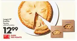 Longo's 12 Fruit Pie offer