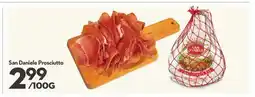 Longo's Prosciutto offer