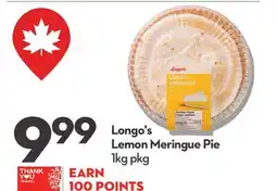 Longo's Lemon Meringue Pie offer