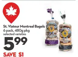 Longo's Montreal Bagels offer