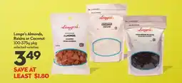 Longo's Almonds, Raisins or Coconut offer