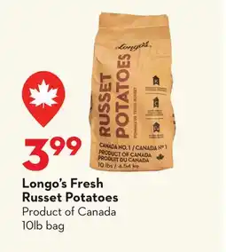 Longo's Longo's Fresh Russet Potatoes offer