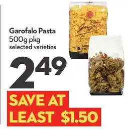 Longo's Garofalo Pasta offer