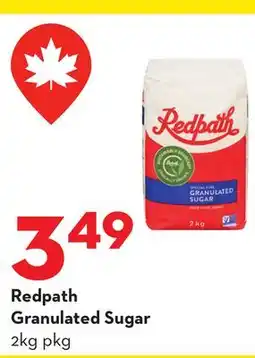 Longo's Redpath Granulated Sugar offer