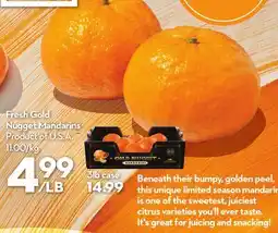 Longo's Fresh Gold Nugget Mandarins offer