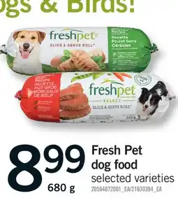 Fortinos FRESH PET DOG FOOD offer