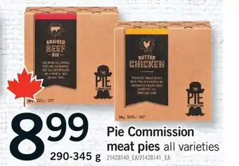 Fortinos PIE COMMISSION MEAT PIES offer