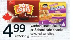 Fortinos VACHON SNACK CAKES OR SCHOOL SAFE SNACKS offer