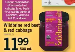 Fortinos WILDBRINE RED BEET & RED CABBAGE offer