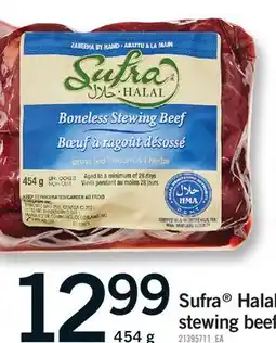 Fortinos SUFRA HALAL STEWING BEEF offer