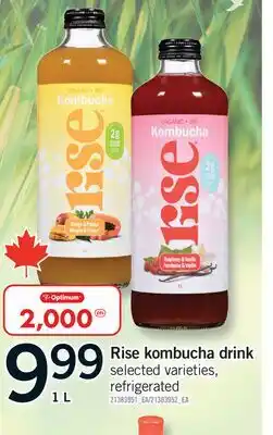 Fortinos RISE KOMBUCHA DRINK offer
