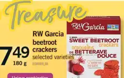 Fortinos RW GARCIA BEETROOT CRACKERS offer