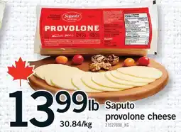 Fortinos SAPUTO PROVOLONE CHEESE offer