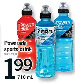 Fortinos POWERADE SPORTS DRINK offer