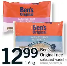 Fortinos BEN'S ORIGINAL RICE offer