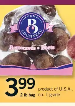Fortinos BEETS, 2 lb bag offer