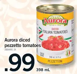 Fortinos AURORA DICED PEZZETTO TOMATOES offer